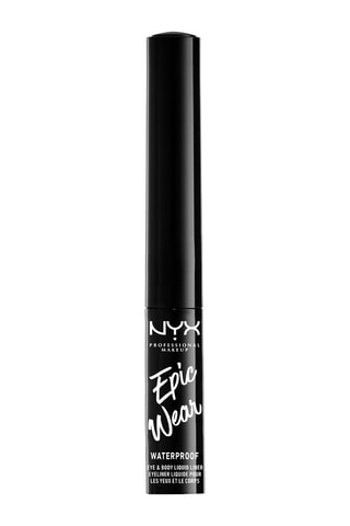 Eyeliner líquido waterproof Epic Wear - Black - 3,5 ml