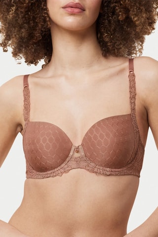 Reggiseno preformato Azalea Florale WP - Taupe