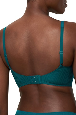 Reggiseno Body Make-up Patchwork P EX - Petrolio