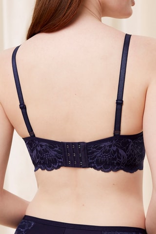 Reggiseno Amourette Charm T N03 - Blu scuro