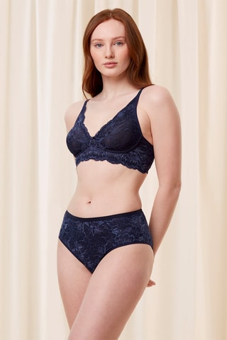 Reggiseno Amourette Charm T N03 - Blu scuro
