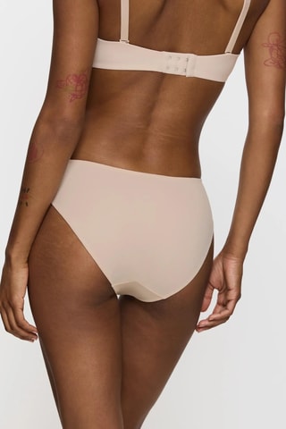 Slip a vita alta Pure - Beige