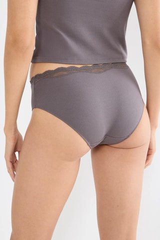 Slip a vita alta Dream - Grigio