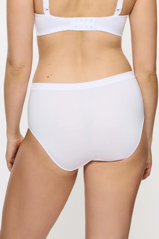 Slip a vita alta Modal - Bianco