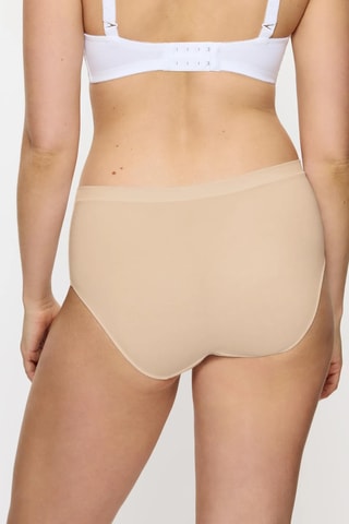 Slip a vita alta Modal - Beige