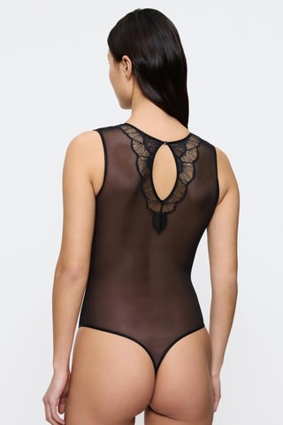Body senza maniche Moonlight Kiss - Nero