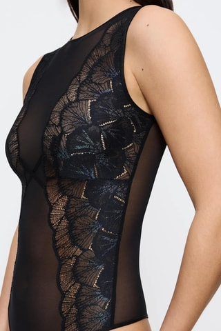 Body senza maniche Moonlight Kiss - Nero