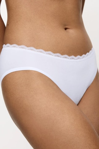 2 slip Tai - Bianco