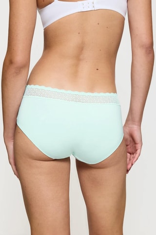 Slip a vita alta Modal - Verde chiaro