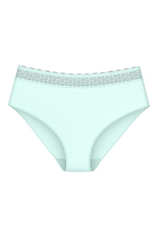 Slip a vita alta Modal - Verde chiaro