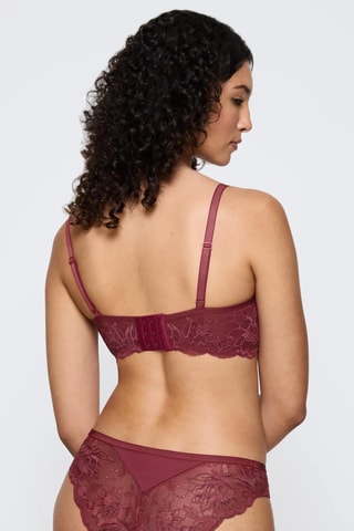 Bralette Amourette - Bordeaux