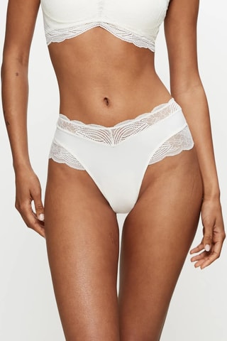Slip a vita alta Smart - Bianco