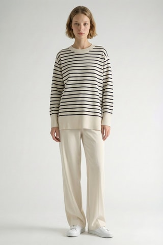 Camisola relaxed - Cru