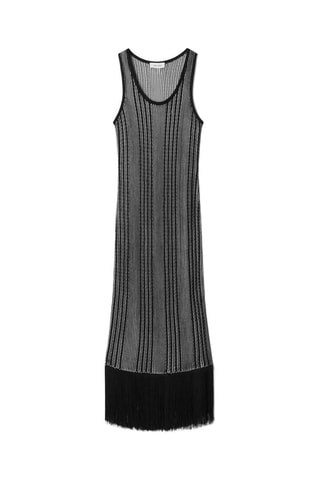 Vestido direito - Preto