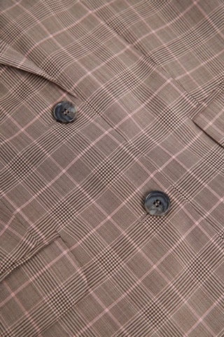 Blazer oversize em lã - Bege
