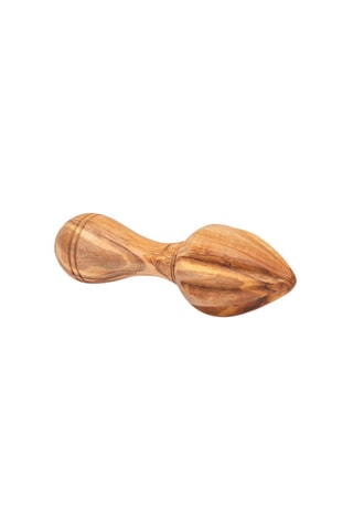Exprimidor manual de madera de olivo