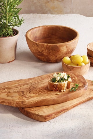 Tabla para cortar de madera de olivo