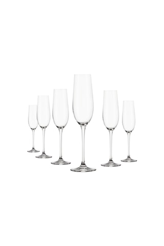 6 copas de champán - 23,5 cl