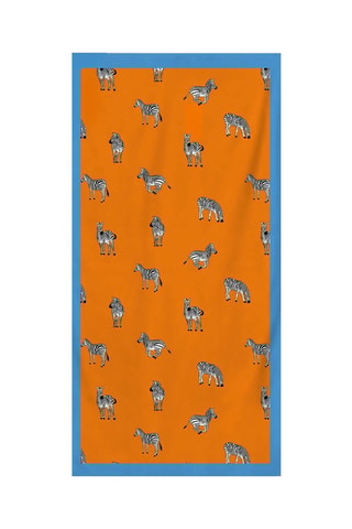 Toalla de playa - Naranja - 75 x 150 cm