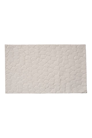2 alfombras de baño Rabbit - Beige - 60 x 100 cm y 50 x 60 cm