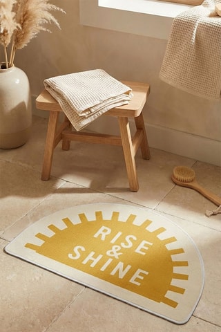 Tappetino bagno - Giallo - 60 x 90 cm
