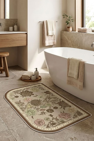 Tappetino bagno - Beige - 60 x 90 cm