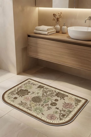 Tappetino bagno - Beige - 60 x 90 cm
