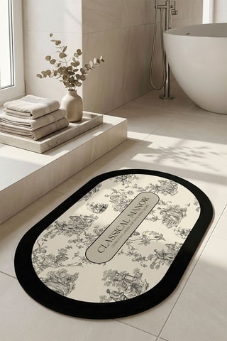 Tappetino bagno - Beige - 60 x 90 cm