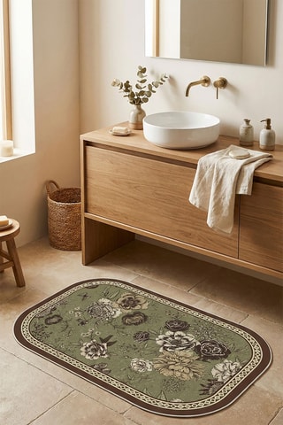 Tappetino bagno - Verde - 60 x 90 cm