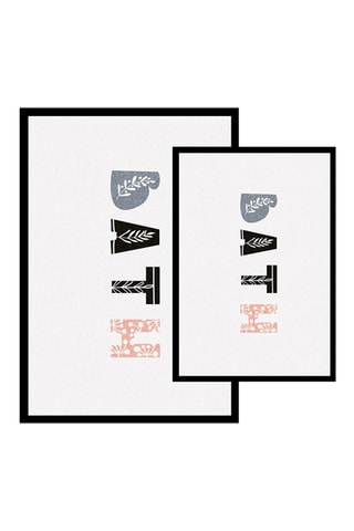 2 tappetini bagno - Crema - 40 x 60 cm, 60 x 90 cm