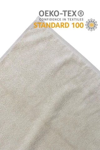 6 toallas de mano - Beige - 50 x 90 cm