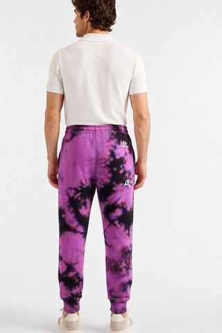 Pantalon tie and dye - Violet