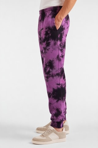 Pantalon tie and dye - Violet