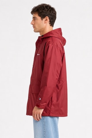 Coupe-vent à capuche - Rouge