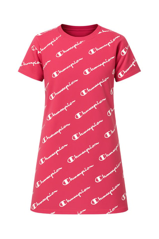 Robe t-shirt - Rouge