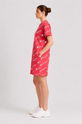 Robe t-shirt - Rouge