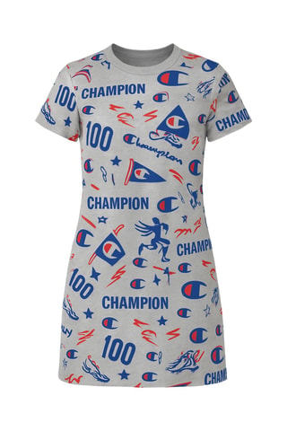 Robe t-shirt - Gris clair