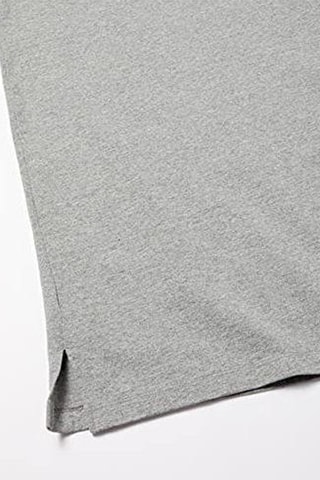 Robe droite à capuche - Gris chiné