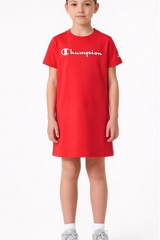 Robe t-shirt - Rouge