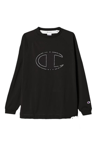 Camiseta loose - Negro