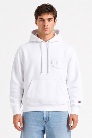 Sudadera con capucha - Blanco