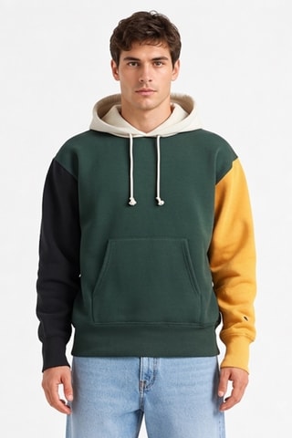 Sweat à capuche - Vert foncé