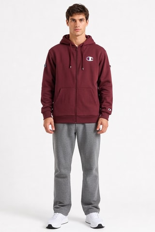 Sweat à capuche - Bordeaux