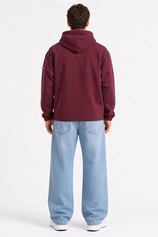 Sweat à capuche - Bordeaux