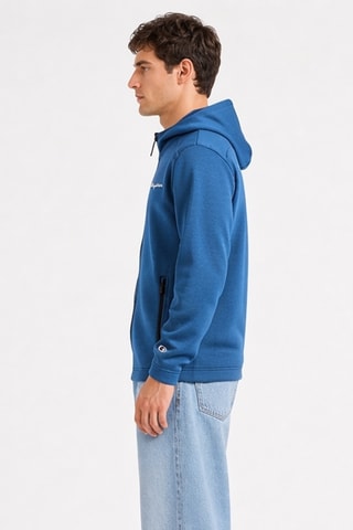 Sweat à capuche - Bleu cobalt