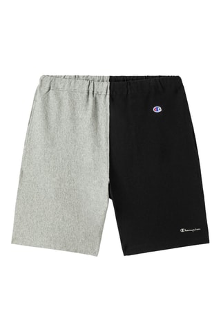 Short - Gris claro y negro