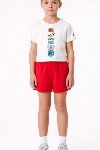 T-shirt et short - Blanc