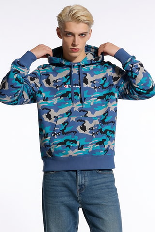 Sudadera con capucha - Azul