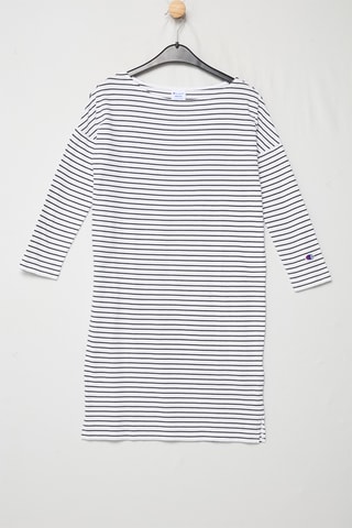 Robe pull - Blanc et bleu