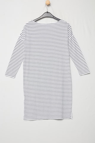 Robe pull - Blanc et bleu